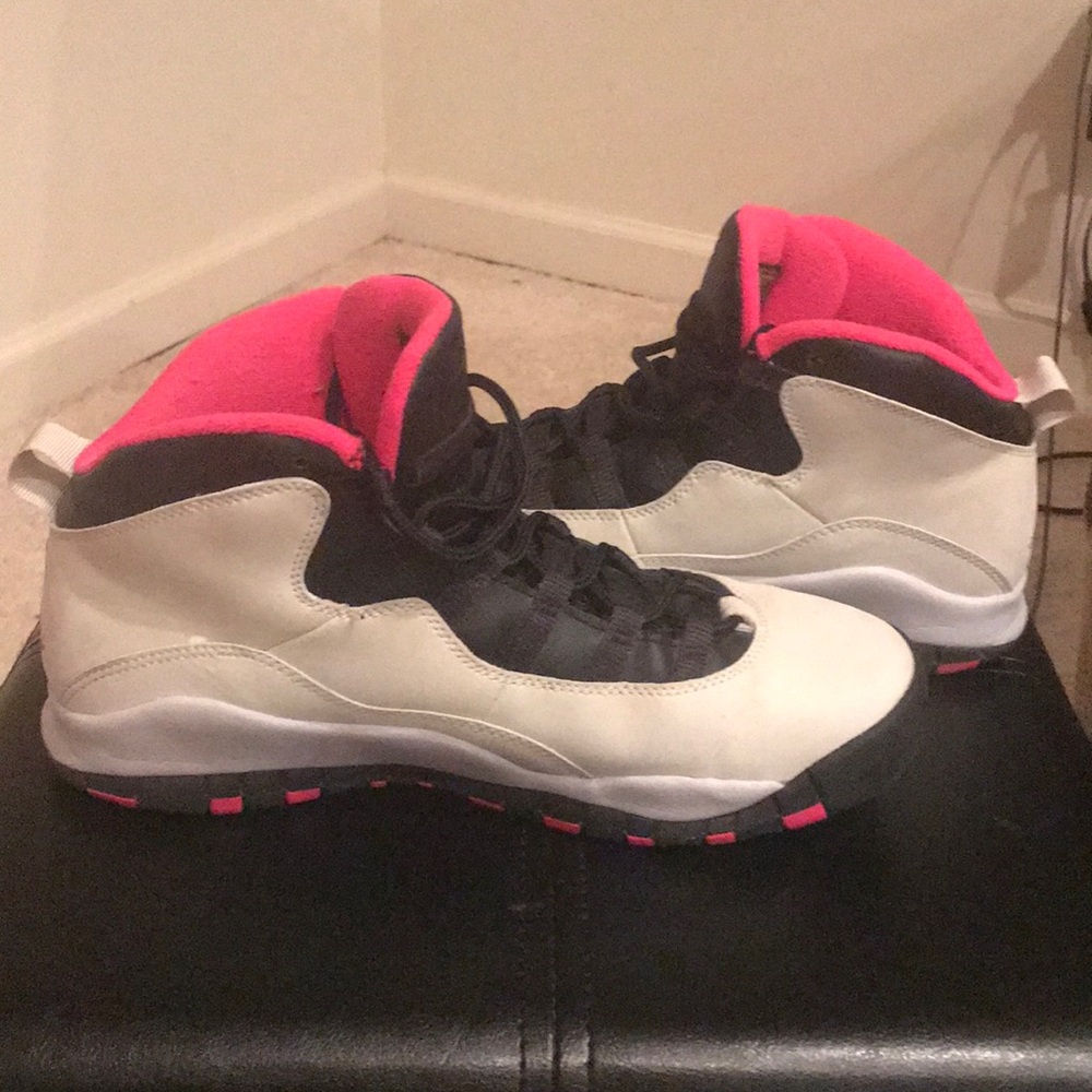 Air Jordan10 GS Vivid Pink Boys